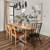 Dining room featuring our Smoked American Maple RCP6545 floors in Good Bones season 8 episdoe 4; photo credit: Cory Phillips, The Home Aesthetic