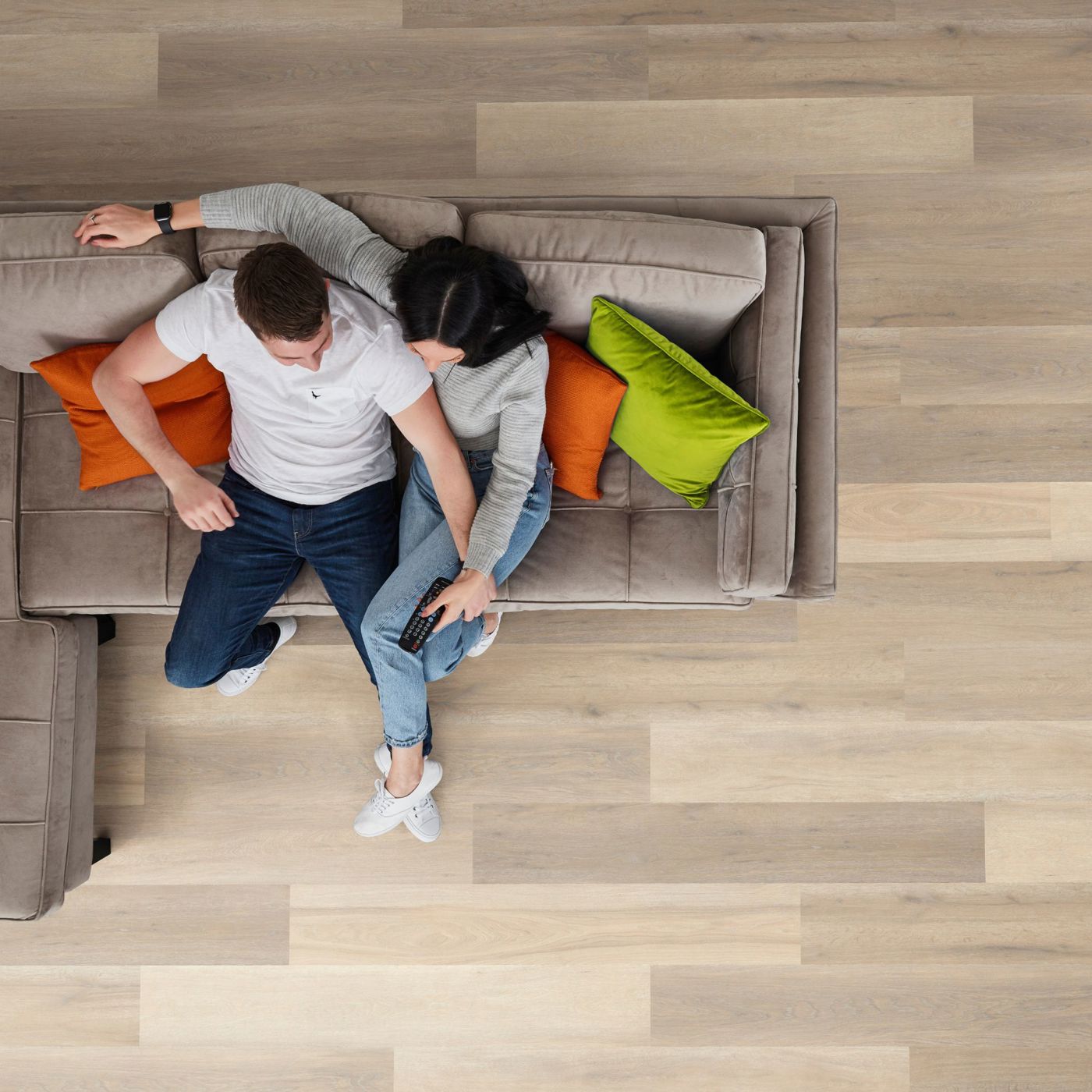 Elevate your living room charm with opulent flooring and lifetime warranty