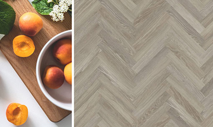 Kardean herringbone flooring 